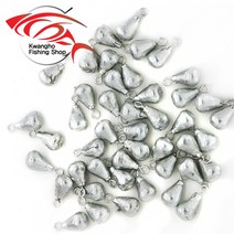 스위벨싱커 프리싱커 도래추 강철추 구멍봉돌 쇠추, 스위벨싱커(덕용)3/4 oz (15개), 15개