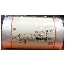 롤팩 25x35cm 유니 X6개 위생백 롤봉투 롤비닐 일회용, 쿠팡 라온 1, 6개