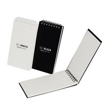회사 직장인 메모 스프링 상철 기자수첩 2권 교무수첩, 1개, 백색