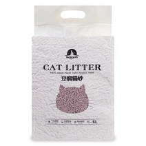 6L 고양이 배변 두부 플러시 화장실 빨리 용해 식물 원료 다양한 향수, 무향, Lavender