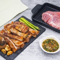 [제주] 제주 흑돼지 칼집구이 2kg (500g x 4세트)