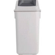 창신 국민휴지통(사각/스윙) 25L(그레이)