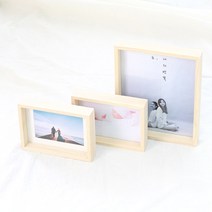 블레스프레임 애쉬원목 물푸레나무 사진액자, ash원목(물푸레나무) 미색