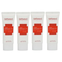 셀퓨전씨 레이저 썬 스크린 100 50ml(SPF50+) 4개
