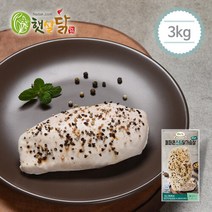 햇살푸드 햇살닭 페퍼콘 스팀 닭가슴살 플러스 3kg 100gX30팩, 단품