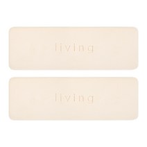 깔끔대장 포근하족 발매트 2종, 대형 아이보리 2개