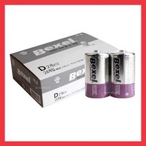 벡셀 건전지 BEXEL R20 D 망간 벌크 24입 1.5V, 1개, 24개