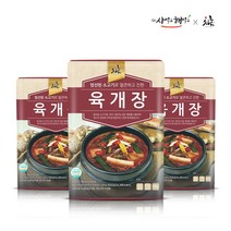 [차오름푸드] 초간단 원푸드 육개장 500g x 3개/ 500g x 5개 사먹고 해먹고 간편식, 육개장 500g x 3개, 1개