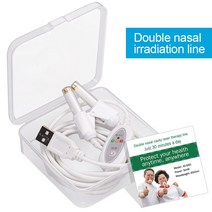 비염 부비동염 650nm 레이저 치료 기계 코 케어 bionase 마사지 장치 레이저 치료 건강 관리 dropshipping usb, 상자 포함