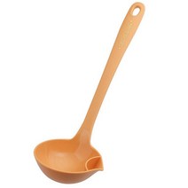 유수분리기 플라스틱 국자 스키머 스푼 스트레이너 수프 지방 오일 분리기 단열 특종 주방 가제트 액세서리, [03] Orange