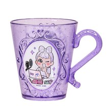 홈앤키즈 민쩌미 티아라컵 도트컵 유아 아이 어린이 초등학생 플라스특컵 물컵 양치컵 단체선물