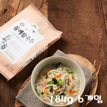 맛있는 우리쌀 밀 6인분 들깨칼국수184g 6개입 업소용 식당용 식자재 소스 분말 양념, ♧◆▷>상품선택▦♧§/<