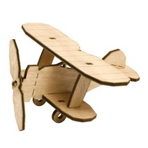 아기 목재 입체퍼즐 - 영공방 아기 복엽기, 색상, 퍼즐/블럭 조각 수
