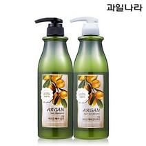 과일나라 아르간 샴푸 컨디셔너 750g 택, 샴푸/단일상품
