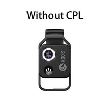 카메라렌즈 캐논 호환 렌즈 시그마 CPL 모바일 LED 라이트 마이크로 포켓 매크로 렌즈와 200X 배율 현미경, 03 Black without CPL