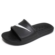 나이키 카와 샤워 슬리퍼 남자 여자 샌들 실내화 블랙 832655-001