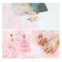 의류 네일 사진 촬영 웨딩 배경천 촬영천 음식사진, 핑크 대형