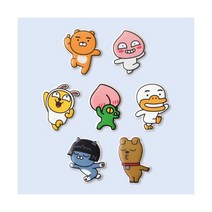 알파 카카오프렌즈 빅엠보스티커 튜브어피치무지프로도네오콘라이언, free, [7942330]튜브