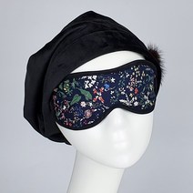 마메든 플라워면 쿨링 수면안대/아이스 냉안대 렌덤1매, 플라워 냉 수면안대 랜덤1매