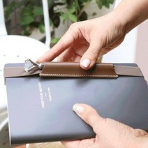 볼펜 가죽 케이스 보관함 다이어리 파우치 펜슬 홀더 만년필 휴대용 북밴드 노트수첩 바인더, 커런트버건디
