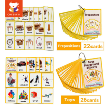 더블테마 어린이 영어 단어 플래시 카드 조기 교육 장난감 유아 영어 학습 카드, Version 12