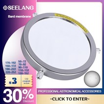 천체 관측 고정 직경 50mm 225mm 알루미늄 합금 태양열 필터 태양 필름 멤브레인 5.0lens 천체 천체 망원경 bard film baade, 220-252mm