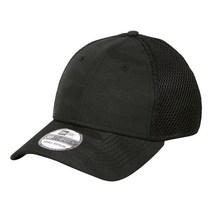 [뉴에라] 메쉬 캡 맨즈 레이디스 NewEra NE1091 모자 베이스볼 캡 야구 모자 스트레치 고무 위장 오리 추적기 39THIRTY 무지 ML 블랙 블랙 []
