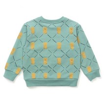 리틀그라운드 [갤러리아] 데님인더박스 그린땅콩맨투맨(72A11-334-02)