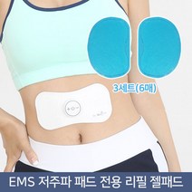 닥터웰 정품 EMS 나비 저주파 전용 리필 젤패드 3세트(6매), 나비 리필패드(1set)