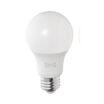 이케아 SOLHETTA 솔헤타 LED 전구 E26 470 루멘 구형 오팔 화이트 004.985.80