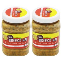로즈 패션후르츠 퓨레1+1, 2개, 1kg