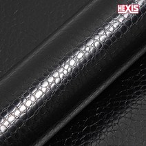 HEXIS 랩핑시트지 HX30AL890B / 검정악어가죽 10CM, 1개
