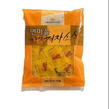 면마을 일회용 겨자 5g x 100개입 1봉지, 500g, 1봉