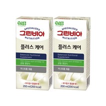 그린비아 플러스케어 깔끔한맛 200ml, 48개입