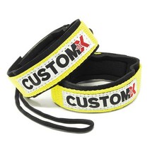 Custom X Swim Fin Saver 보디보딩 및 수영용 발목 커프스 그린, Yellow