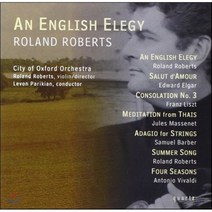 [CD] Roland Roberts 비발디 사계와 잉글리쉬 엘레지 (An English Elegy - Vivaldi: The Four Seasons)