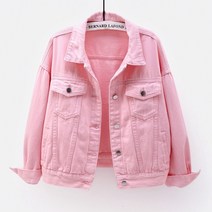 도오빠 로케트 여성 청자켓 데님 자켓 간절기 점퍼 아우터 파스텔