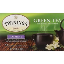 트와이닝 그린 티 자스민, 2g, 20개입