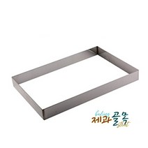 제과골목 직사각무스틀(553*353*50mm) 46빵판용, 1개