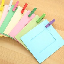 미니 폴라로이드 종이 액자 노끈사진걸이 사진 꾸미기 다이소 인생네컷 사진 걸이 방꾸미기 벽꾸미기, 단품