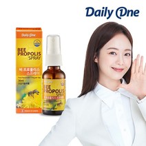 [데일리원] 비 프로폴리스 스프레이 30ml 플라보노이드 항산화 구강관리, 1병