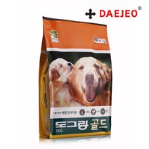 도그랑 골드2kg(리필) 개사료 자견용사료 어린강아지, 단품, 2kg, 단품
