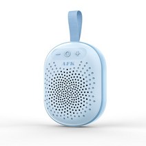 인공지능스피커 말하는 스피커 미니 인공지능 방수 휴대용 스포츠 무선 usb 블루투스, 씨엔, 하늘색, 스피커