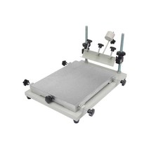 수동 실크스크린 인쇄기 라벨 나염 인쇄 평면 작업대, 작은 두꺼운 240x300mm