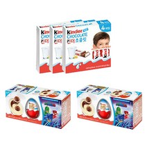 [똑똑] 킨더조이+킨더초콜릿 세트, 블루T3x2p+초콜릿 T4x3p