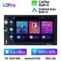 안드로이드올인원 안드로이드오토 podofo android 2 din car radio, 2g-32g 카플레이
