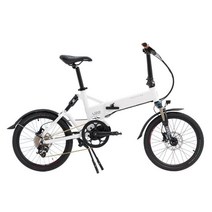 2023년 벨로스타 U22 3.0S 전기자전거 접이식 풀샥 전기바이크 센터드라이브 모터 머드가드 장착 보조 배터리 부착 가능, 딥블루
