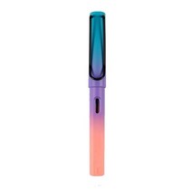 만년필 0 38mm 0 5mm 그라데이션 다채로운 EF F 펜촉 잉크 흡수 장치가있는 긍정적 인 자세 서예 펜, 01 1, 05 02