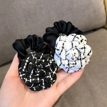 영국 스타일 스트라이프 격자 무늬 헤어 밴드 헤어 타이 헤드 로프 유럽 클래식 그리드 Frabic 일일 대형 고무 밴드 탄성 헤어 밴드