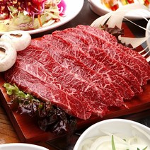 [가락마켓]청정 목초 한우 부채살 1등급 200g, 없음